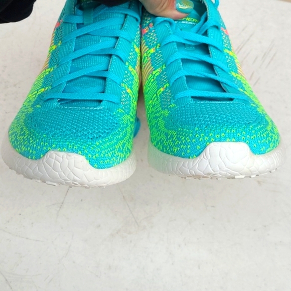 Skechers Multicolor Knit Sneakers - Picture 7 of 12